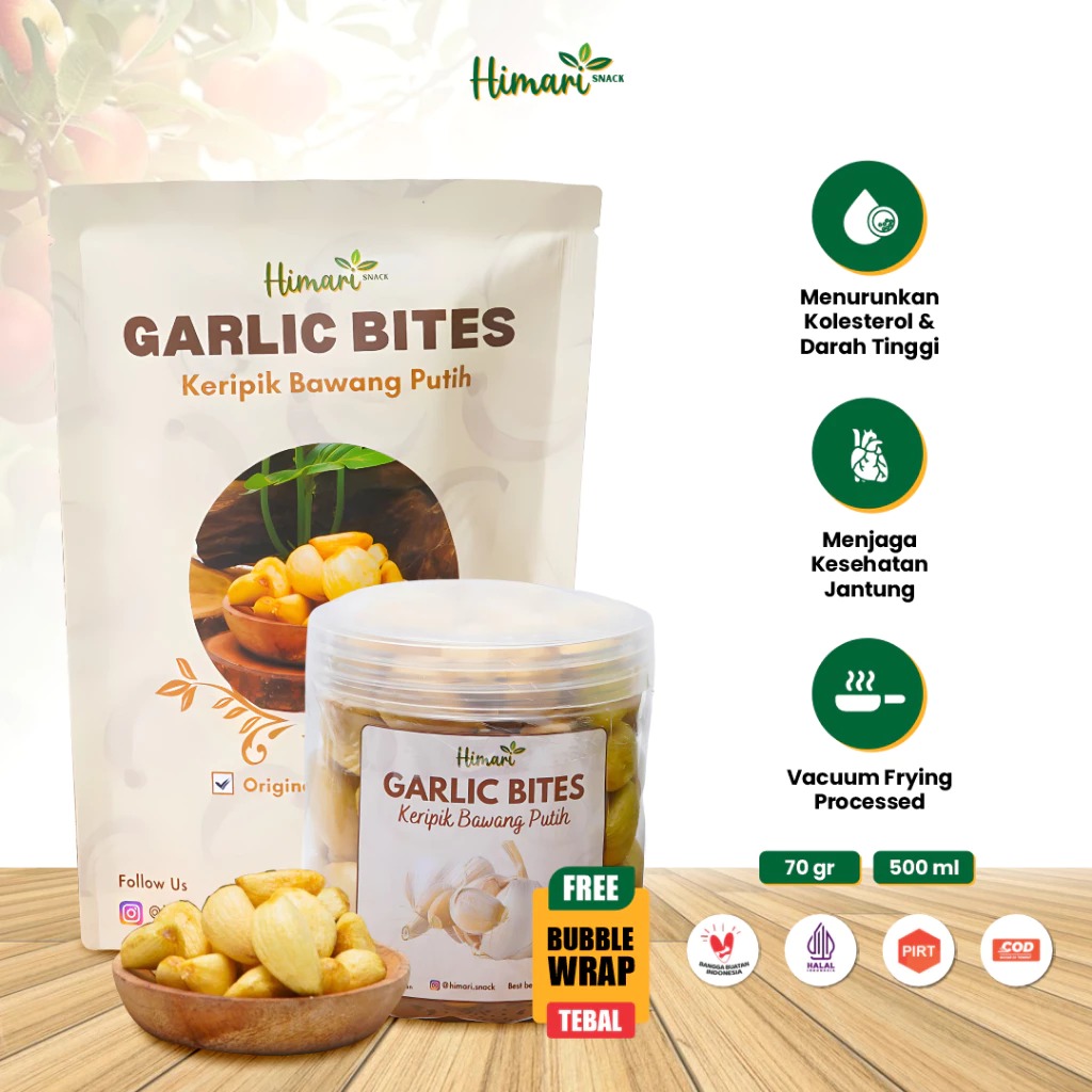 Keripik Bawang Putih P3 logo
