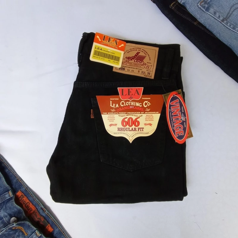 Promo Jeans LEA Original Bonus Ikat Pinggang Kulit-ax